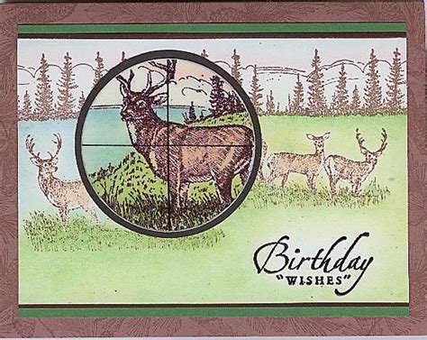 Free Printable Hunting Birthday Cards Printable Templates