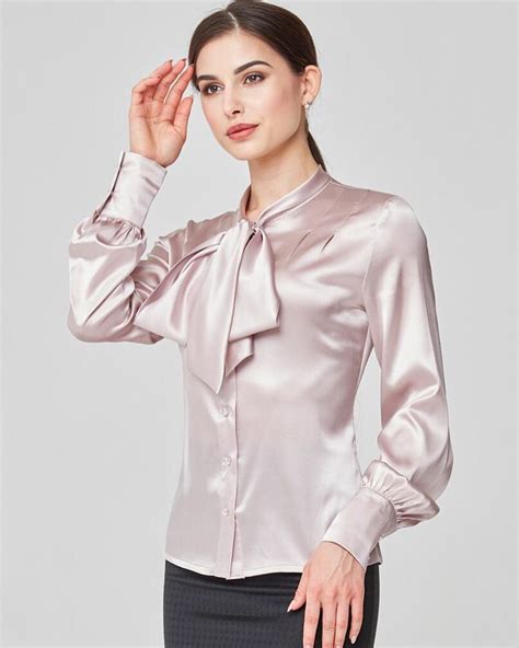36 Most Popular Silk Blouses And Colors Blouse Tops Designs Silk