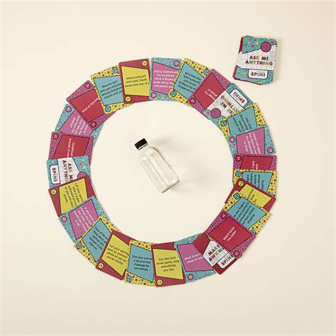 Spin The Bottle Couples Card Game Game Uncommon Goods