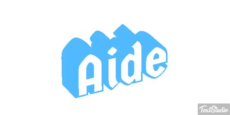 Aide Word Animated  Logo Designs