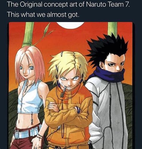 Naruto Original Team 7 Concept Anime Amino