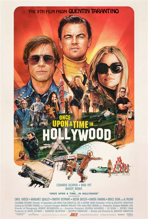 Once Upon A Time In Hollywood Full Movie - Once Upon a Time in Hollywood Poster Is a Retro Movie Mashup | Collider