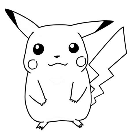 A Cartoon Pikachu With Big Eyes And An Angry Look On Its Face