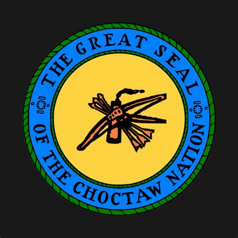 The Great Seal Of The Choctaw Nation Choctaw T Shirt Teepublic