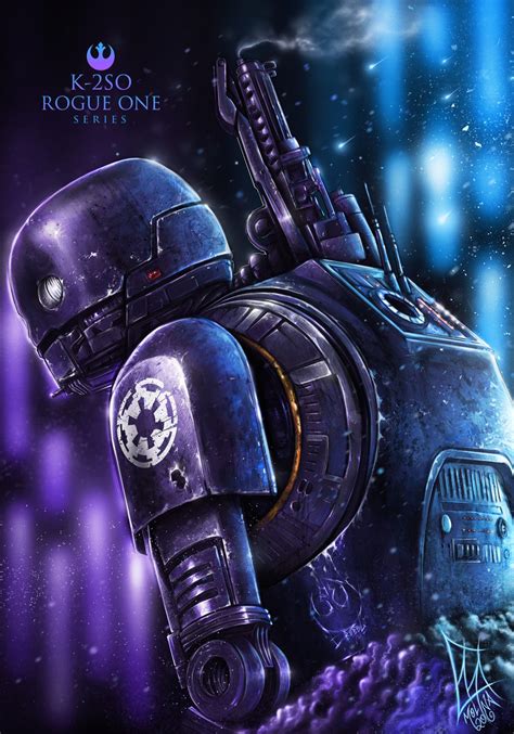Cyberclays “ K 2so Droid Star Wars Rogue One Fan Art By Shane