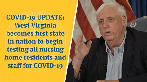 Covid 19 Update West Virginia Becomes First State In Nation To Begin