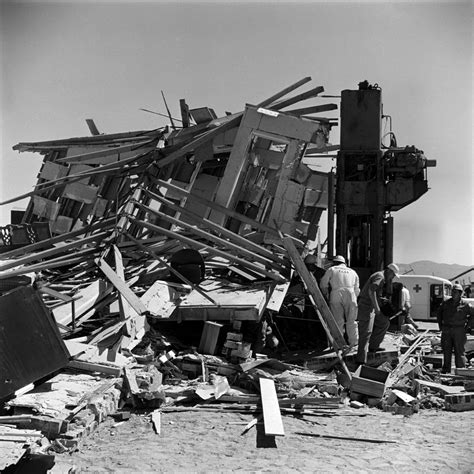 Photos From An Atomic Bomb Test In The Nevada Desert 1955