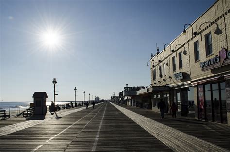 Morning In Ocean City New Jersey Image Free Stock Photo Public
