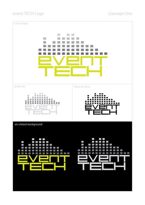 Event Tech Logo Concept 1 By Adrenaline Rest On Deviantart