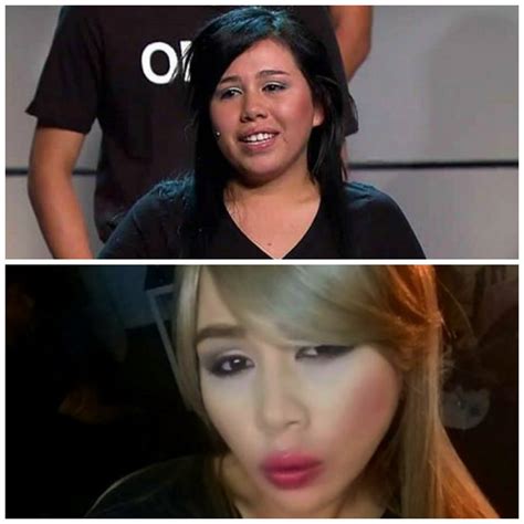 Yina calderón se ha sometido a liposucción, aumentos de senos, bichectomías, se ha arreglado los párpados, perfilación de rostro, los pómulos, los labios nariz. El antes y el después de yina calderón - scoopnest.com