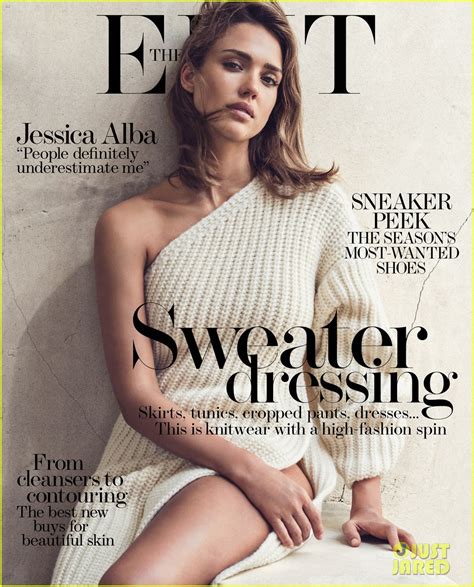 Jessica Alba Talks Sexism And Being A Lone Wolf For The Edit Photo
