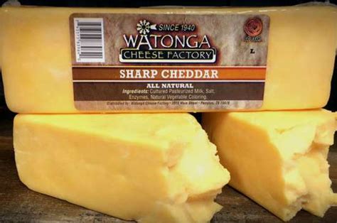Our Famous Longhorn Cheddar Watonga Cheese Factory
