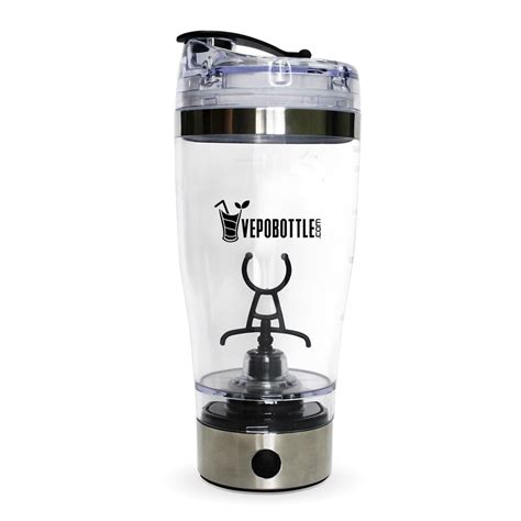 Veposhaker Portable Protein Shaker Electric Bottle Vortex Mixer For