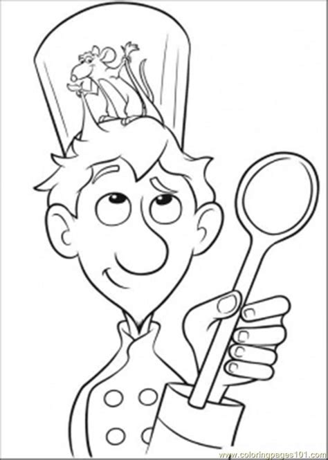 This series of coloring pages is a great way to get your preschooler acquainted with words that start with each letter of the alphabet! Ratatouille coloring pages to download and print for free