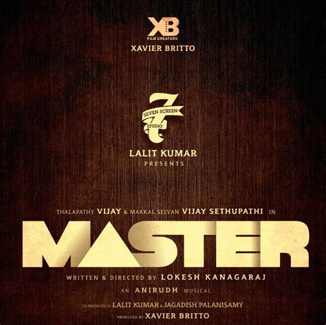 Search more hd transparent logo image on kindpng. Breaking! Thalapathy Vijay's 'Master' distribution and ...