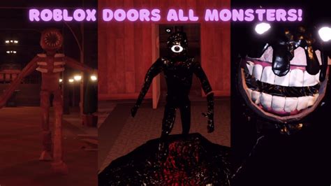 Roblox Doors How To Beatdefeat All Monsters Made By Lsplash Youtube