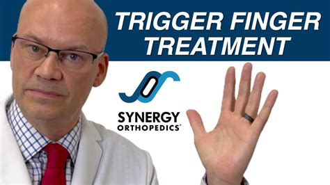 trigger finger treatment procedure san diego youtube