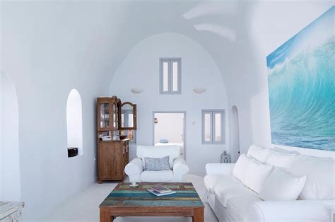 Villa Gaia Santorini Greece Small Space Interior