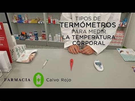 Tipos de termómetros para medir la temperatura corporal YouTube