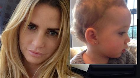 Katie Price Faces Backlash After Getting 18 Month Old Daughter Bunny S Ears Pierced Mirror Online