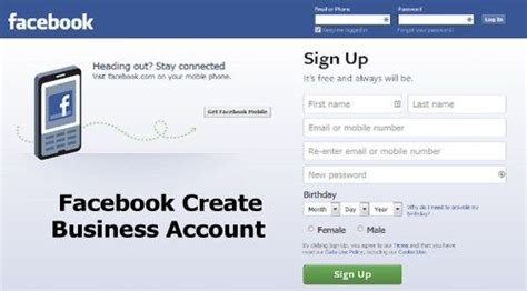 Facebook How To Create Business Account Leah Beachums Template