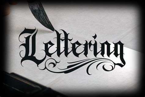 Gangster Calligraphy Tattoo Fonts English Font Tattoo Lettering Fonts Awesome Best Tattoo Ideas