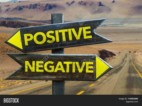 Positive Negative Image And Photo Free Trial Bigstock
