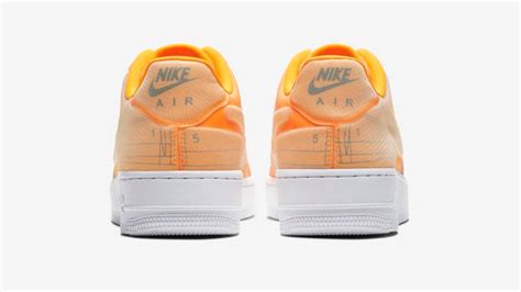 The Nike Air Force 1 Schematic Looks Popping In Laser Orange The