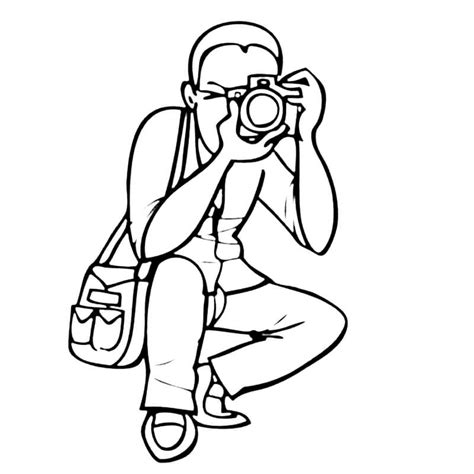 Coloring Page Photographer Free Printable Coloring Pages Img My Xxx