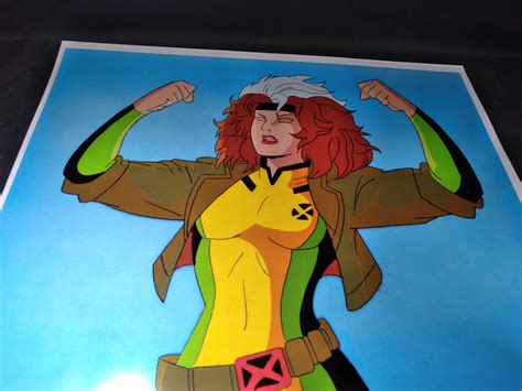 X Men Animation Cels 90s Animated Series Cartoon Rogue Etsy