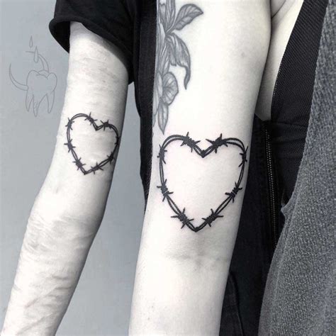 Barbed Wire Heart Tattoo Order Sales Save 47 Jlcatjgobmx