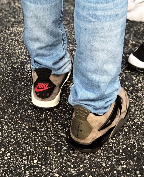 Travis Scott Air Jordan 4 Olive Release Date Sneaker Bar Detroit