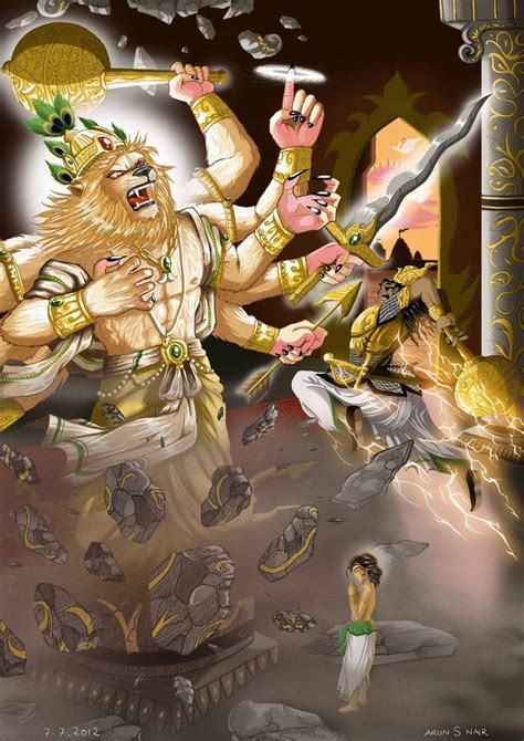 Narasimha Hindu Gods Hindu Deities Lord Vishnu Wallpapers