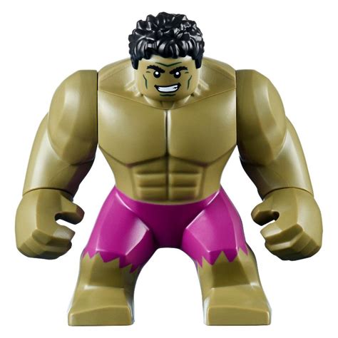 Lego Set Fig 008919 Hulk With Black Hair And Magenta Pants Big Fig