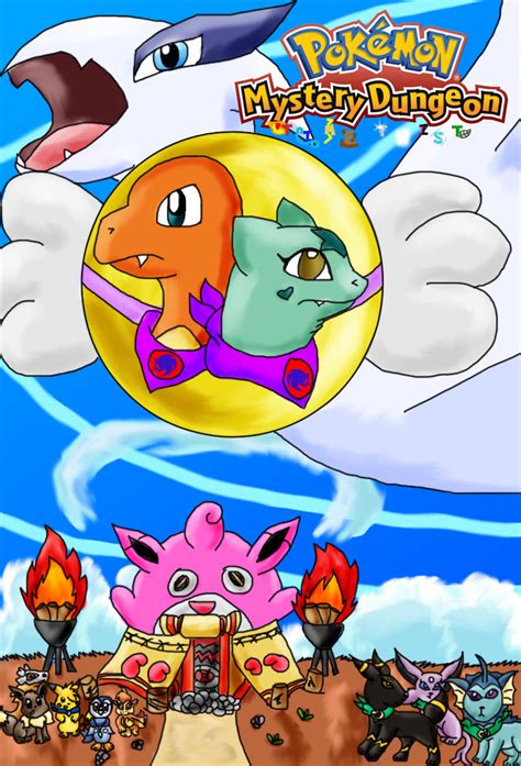 Pokemon Mystery Dungeon Time Twist Comic Cover By Ginathehedgehog