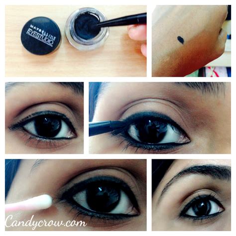 How to apply eyeliner step by step pictures. How to Apply Gel Eyeliner? | Candy Crow- Indian Beauty and Lifestyle blog