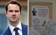 Security guards suspended over Jimmy Carr Twitter photos