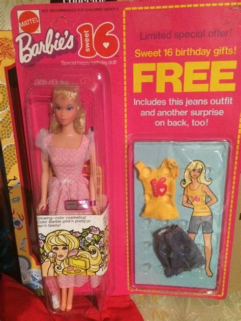 Vintage Sweet 16 Barbie Doll Nrfp Vintage Barbie Dolls Barbie