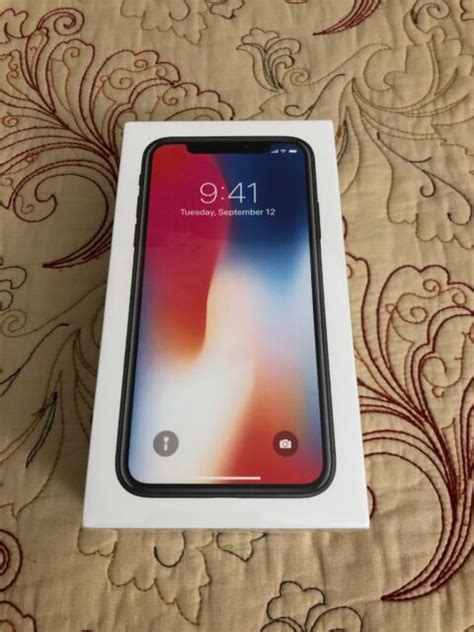 Apple Iphone X 256gb Space Gray Unlocked A1865 Cdma Gsm For