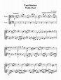 Lacrimosa From Mozarts Requiem Violin Duet Sheet Music PDF Download ...
