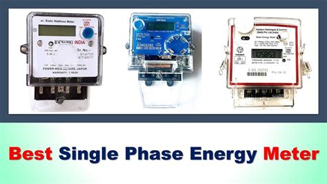 5 Best Single Phase Energy Meter in India ELECTRIC METER DIGITAL ELECTRIC METER एनरज