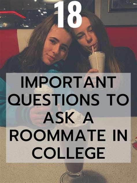 Questions To Ask A Roommate In College Avoid Problems Lvdletters Fun Questions To Ask