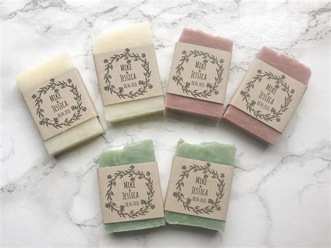 Rustic Wedding Soap Favours 12 Pack Customized Soap Favors Etsy Soap Wedding Favors