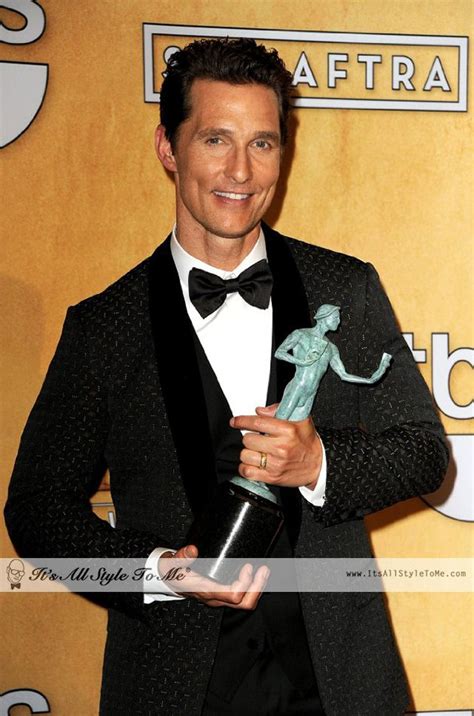 Best Dressed Sag Awards With Images Matthew Mcconaughey