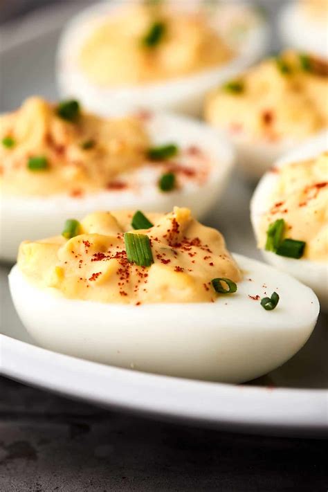 Easy Deviled Eggs Recipe W Trick For Perfect Hard Boiled Eggs