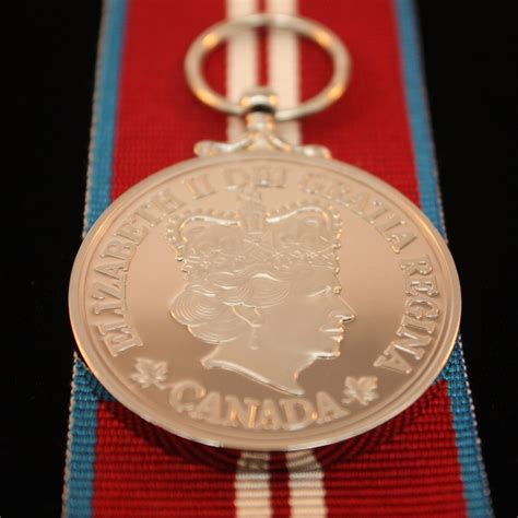 Queens Diamond Jubilee 2012 Medal Reproduction Defence Medals Canada