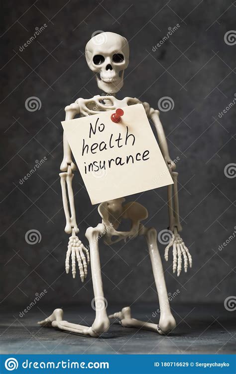 What does tag stand for in insurance? Tag With Text And Skeleton. Concept On The Topic Of Expensive Health Insurance Stock Image ...