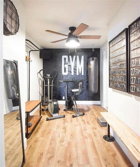 25 Unfinished Basement Ideas There Is So Much You Can Do Gym Room