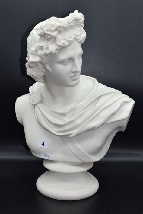 Copeland Parian Ware Julius Caesar Bust 34 Cm High Small