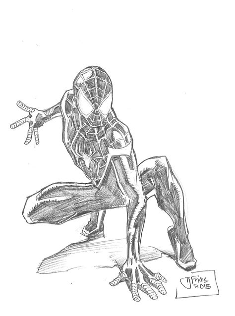 Miles Morales Coloring Pages Free Coloring Pages